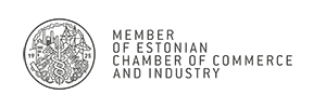 Member of Estonian Chamber of Commerce and Industry logo